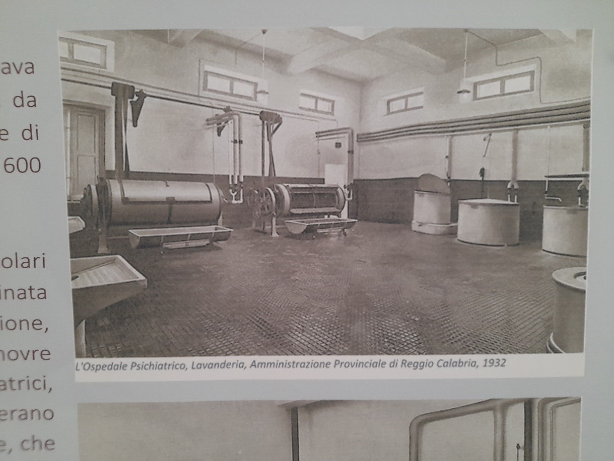 Lavanderia, L’Ospedale Psichiatrico Provinciale, Amministrazione Provinciale, 1932