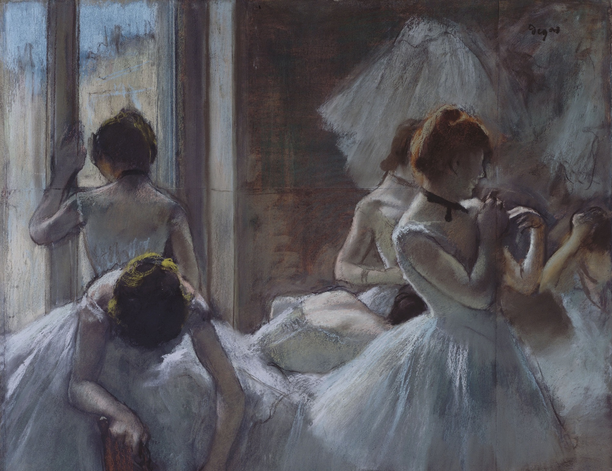 Ballerine, Edgar Degas (1884-1885), museo d'Orsay, Parigi