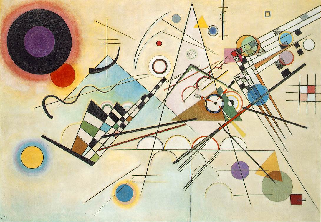 Composition 8, Vassily Kandinsky, 1923, Guggenheim Museum, NewYork