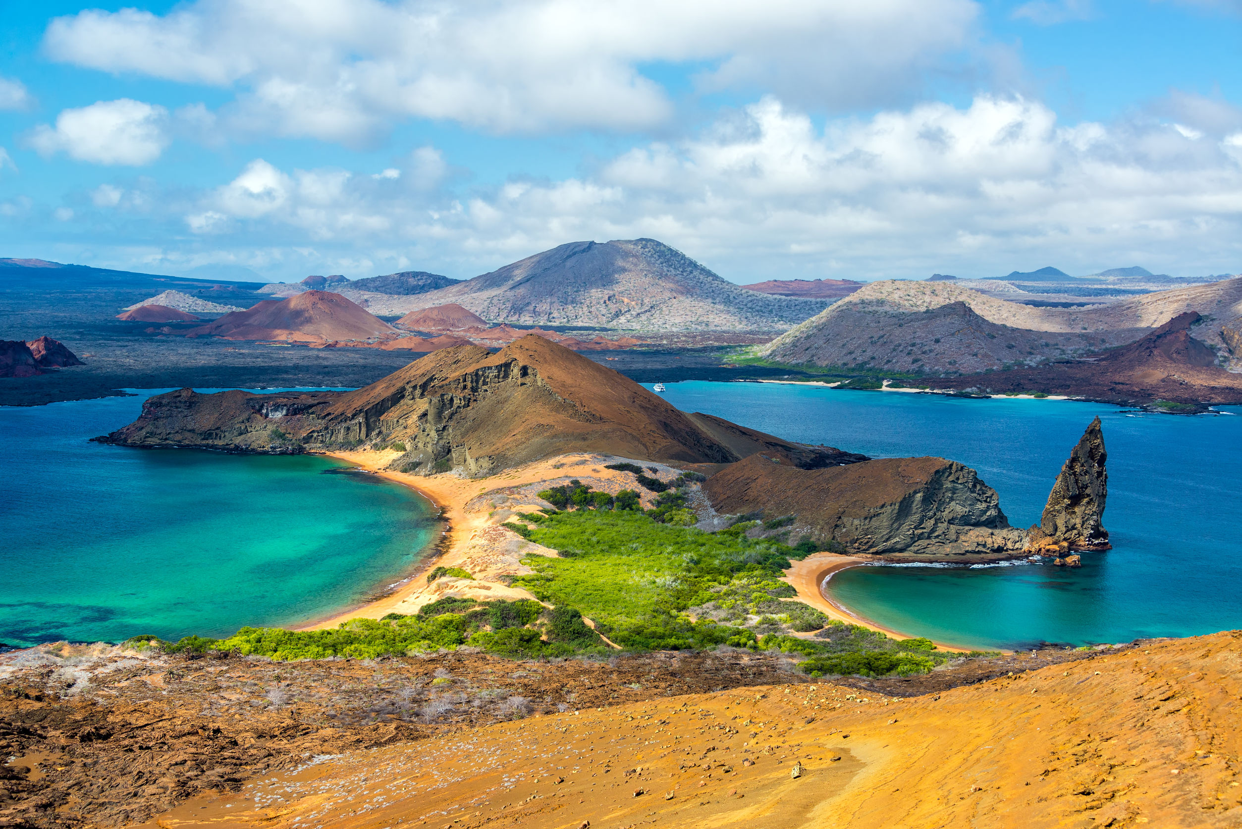 Bartolome nelle Isole Galapagos in Ecuador