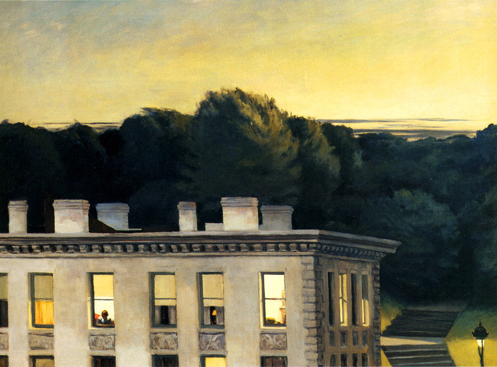 House at dusk, Edward Hooper, 1935