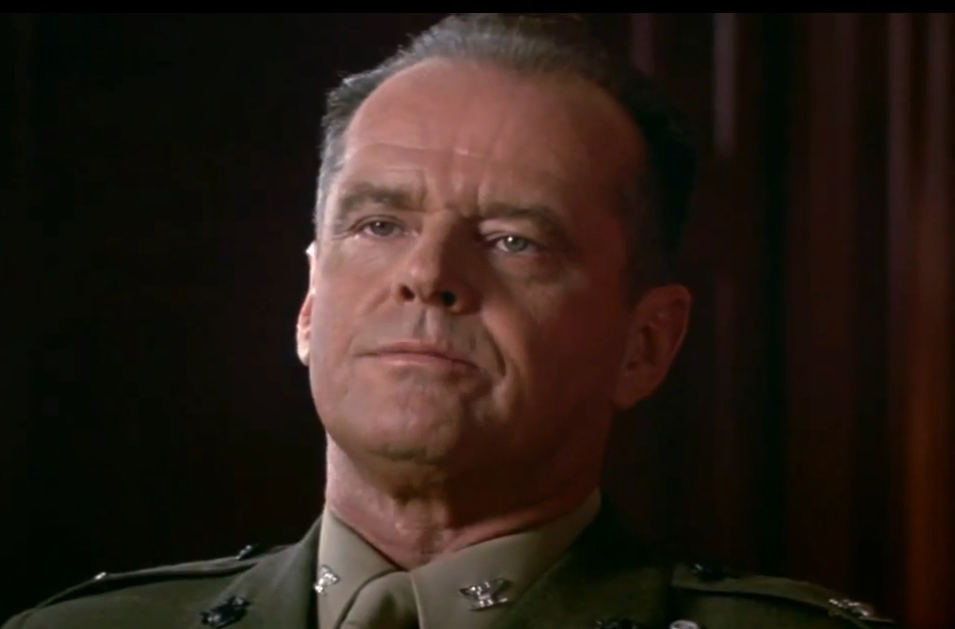 scena tratta dal film "a few good men"