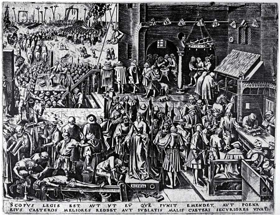 “La giustizia”, 1559, Pieter Bruegel il Vecchio