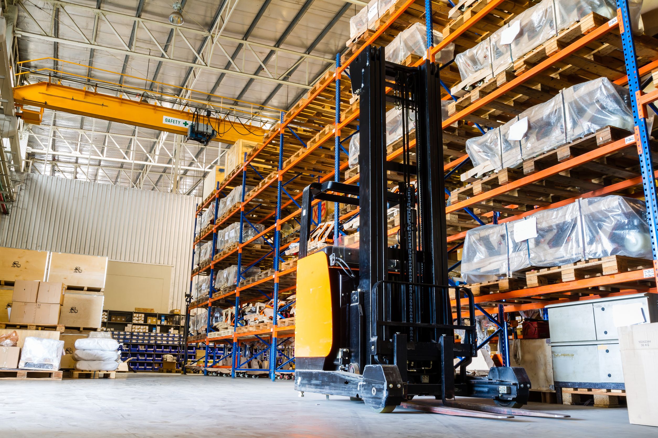 carrello elevatore, rischio infortunio