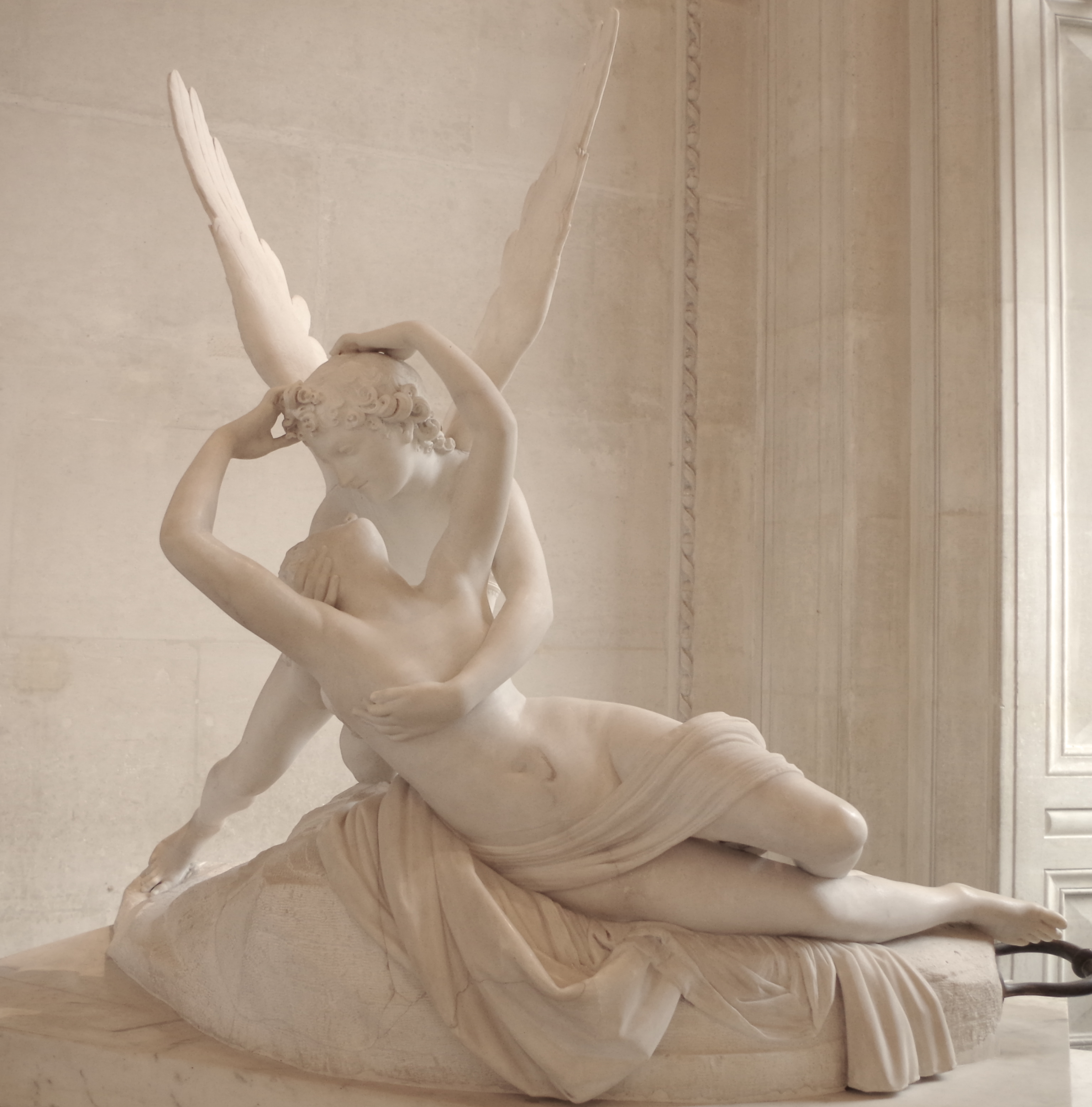 Amore e Psiche, Canova, 1793, Museo del Louvre, Parigi