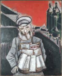 Chagall-il venditore di giornali