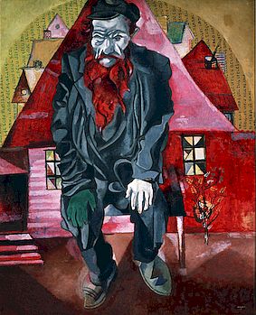 Chagall-L'ebreo in rosa