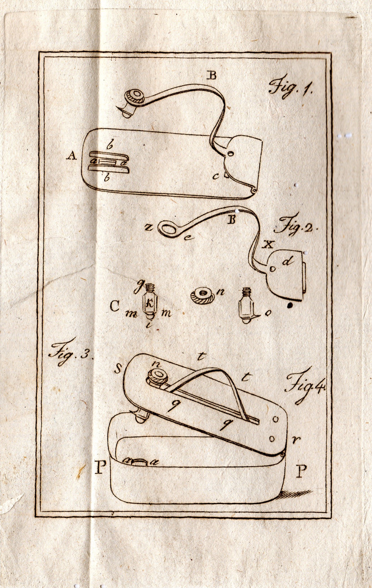 Inoculatore con taglienti nascosti e assicurati ideato da Achille Vergari