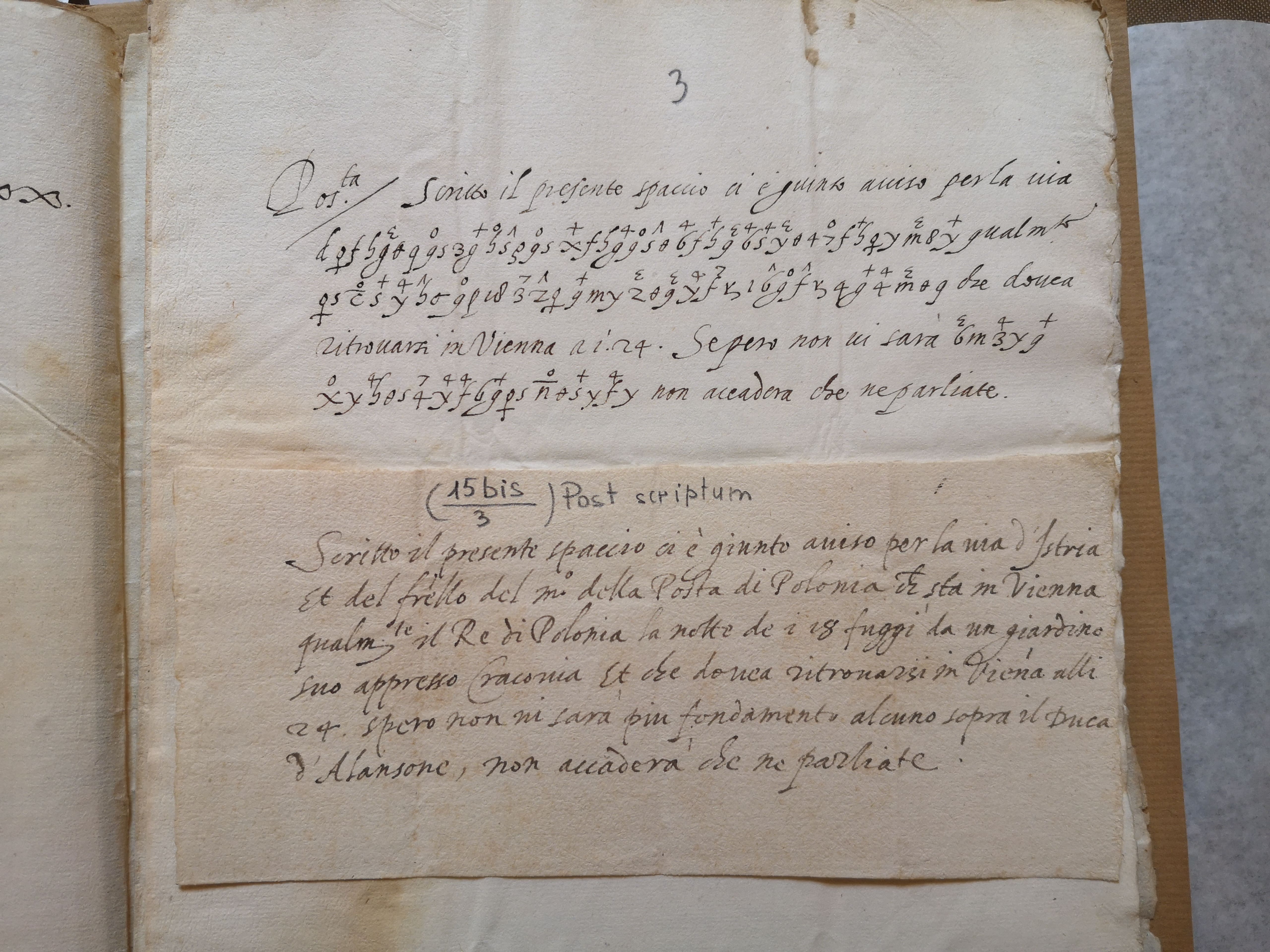 Negli stessi giorni il Duca Alfonso decise di mandare altri tre suoi gentiluomini: Camillo Gualengo, Battista Guarini e l’inviato straordinario Ascanio Geraldini I ferraresi, affiancati dal Bottoni, iniziarono ad accattivarsi con promesse e con esibizione di grande liberalità la numerosa aristocrazia polacca. Da una lettera cifrata del 30 giugno 1574 inviata ai suoi agenti Gualengo, Guarini e Bottoni sappiamo che il duca Alfonso fu informato della fuga del re di Polonia Enrico di Valois avvenuta il 18 giugn