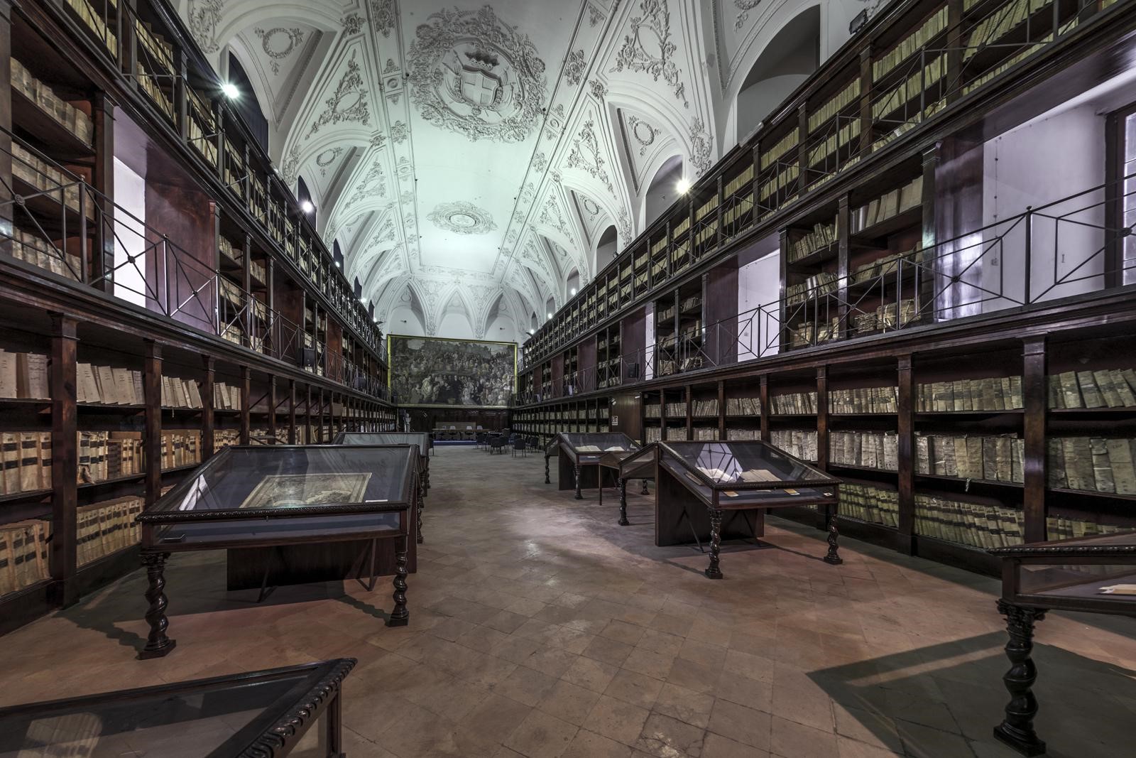 La Sala Filangieri dell’Archivio di Stato di Napoli