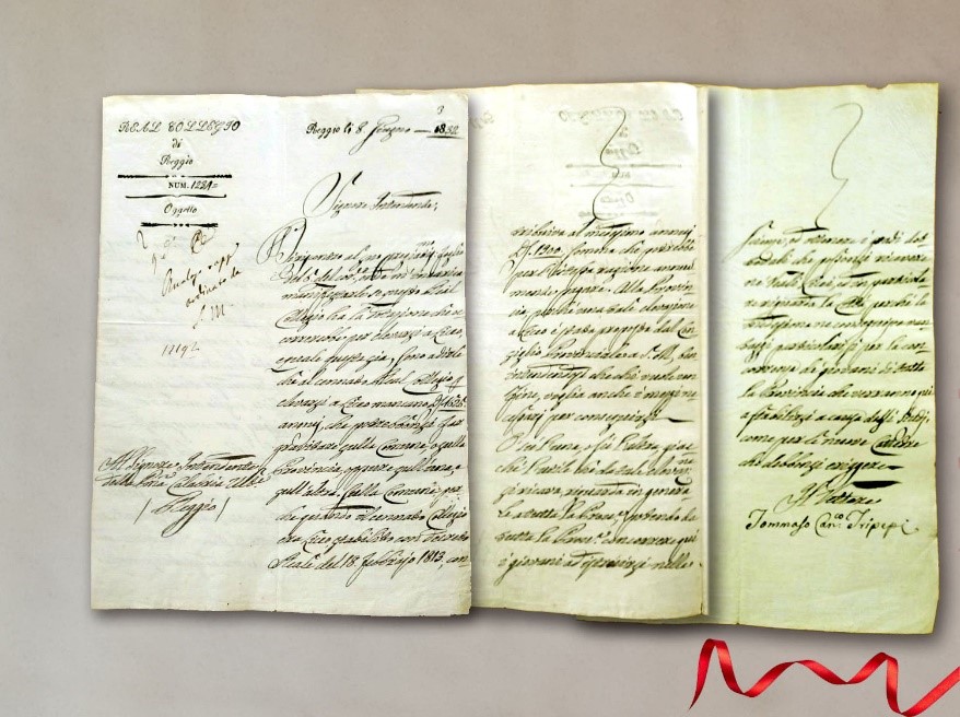 8 giugno 1838 - Lettera del Rettore T. Tripepi all’Intendente di Reggio Richiesta di elevazione del Real Collegio a Liceo