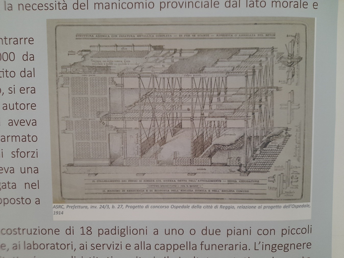 Sistema antisismico detto dell’”avvolgimento”, ASRC, Prefettura, inv. 24/3, B. 27