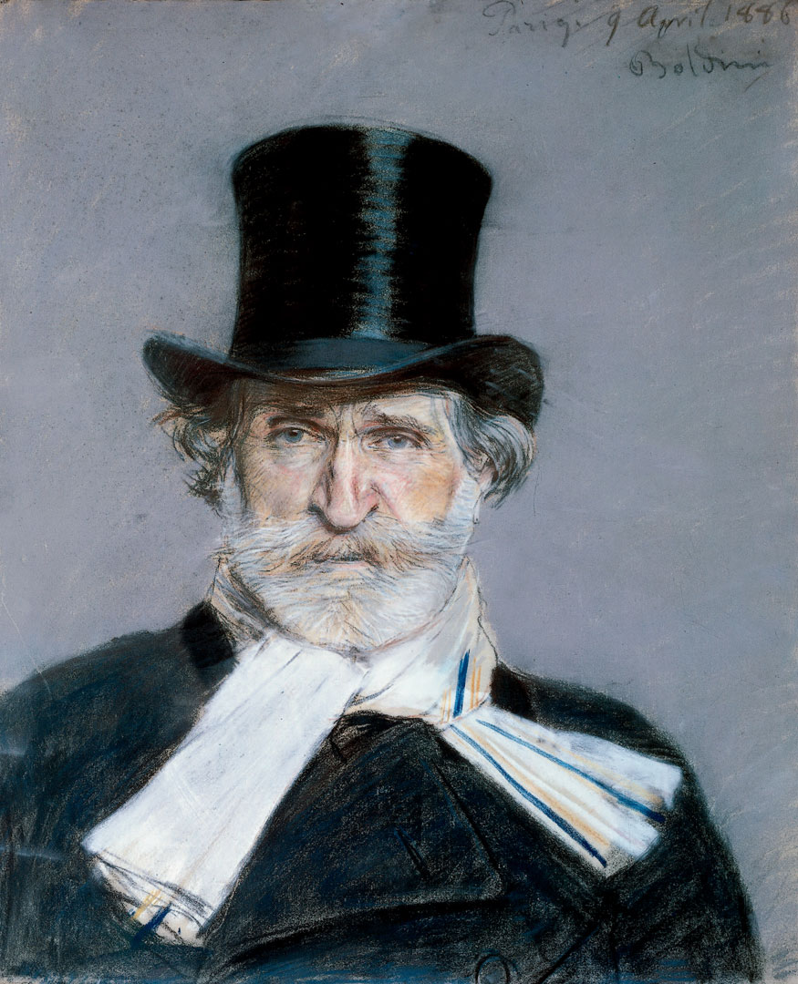 Giuseppe Verdi, ritratto di Giovanni Boldini