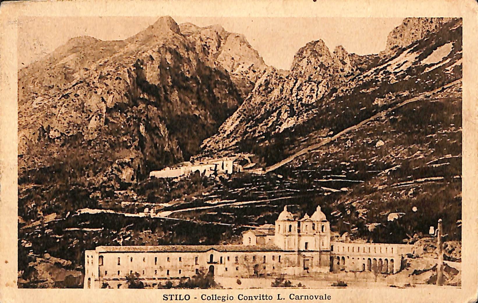 Stilo-Collegio Convitto Carnovale, ASRC, Raccolta cartoline fotografiche dono Agazio Trombetta, b.2, f.11, n.3, 1926.