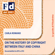 On the history of copyright between Italy and China On the history of copyright between Italy and China