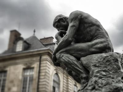 Il pensatore di Rodin