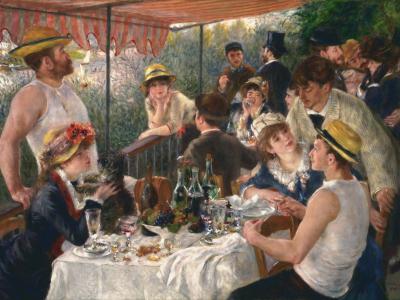 Pierre-Auguste Renoir, La colazione dei canottieri (1881); olio su tela, Phillips Collection, Washington
