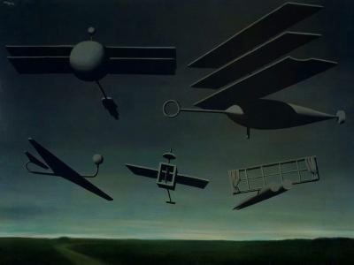 Le Drapeau noir, Renè Magritte,1937, Scottish National Gallery Of Modern Art