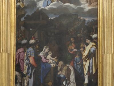 Adorazione dei Magi di Cesi Bartolomeo (1556/1629); San Domenico, Bologna