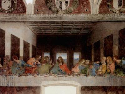 Cenacolo, Leonardo da Vinci, 1494-1498, Santa Maria delle Grazie