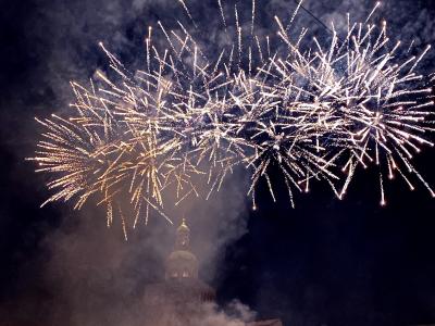 Fuochi d'artificio, 4 ottobre 2019, Bologna