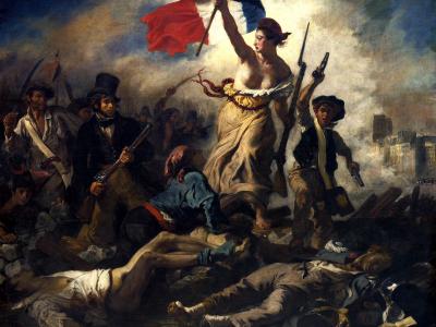 La liberté guidant le peuple, Eugène Delacroix, 1830, Louvre, Paris
