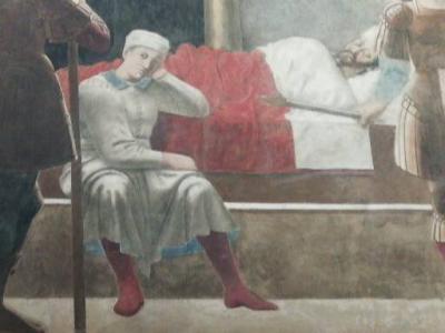 Piero della Francesca, Storie della Vera Croce, chiesa di San Francesco, cappella Bacci, Arezzo