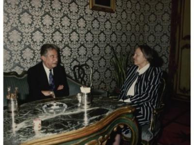 Nilde Iotti e Fulvio Martini