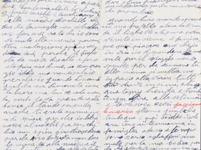 Lettera di Tommaso Canino alla moglie Fortuna Ragazzoni, New York, 1899
