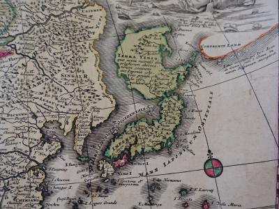 Mappario estense, Carte geografiche n. 13, particolare del Giappone