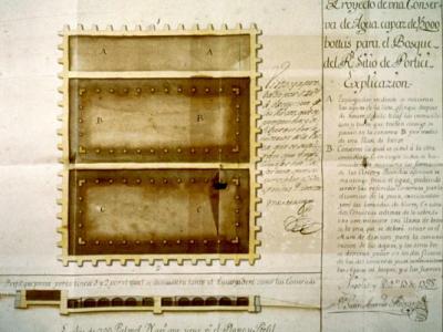 Riserva d'acqua a Pugliano per il Real Sito di Portici, 1738