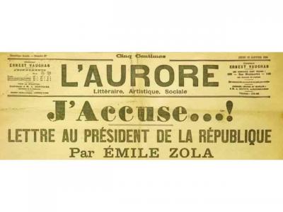 J'accuse, Émile Zola