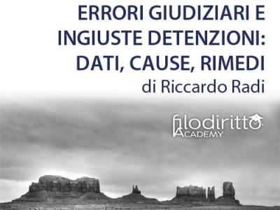 Webinar Errori giudiziari