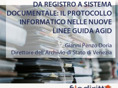 Da registro a sistema documentale