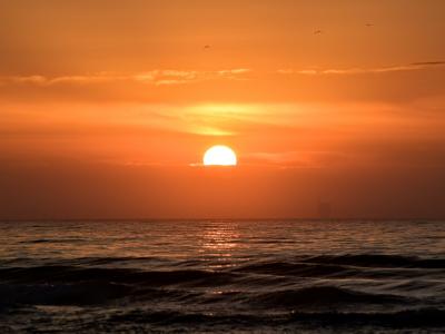 Tramonto a Marina di ravenna