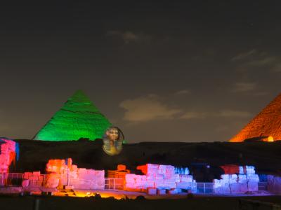 Egito Gitza Piramidi e Sfinge 