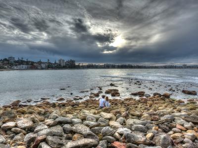 Sydney Lovers in Manly beach