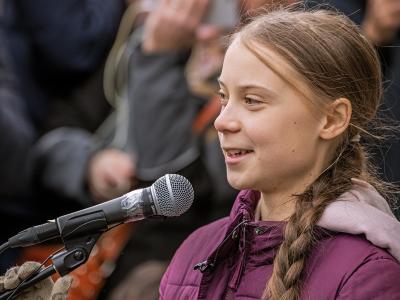 Greta Thunberg, il dio verde