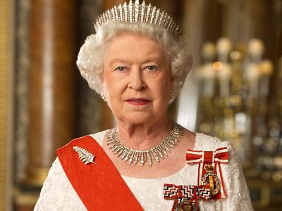 la regina Elisabetta II 