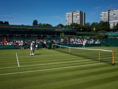 Roger Federer sui campi di Sua Maestà (foto: V. A. Amendolara)