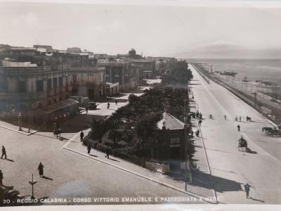 Reggio Calabria, Corso Vittorio Emanuele e Passeggiata al mare