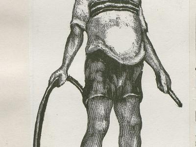 Bambino, xilografia dal Pinocchio di Sigfrido Bartolini