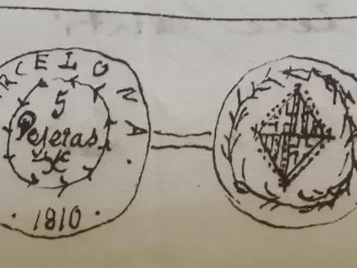 lettera spedita da Luigi Forni  da Modena il 4 dicembre 1830