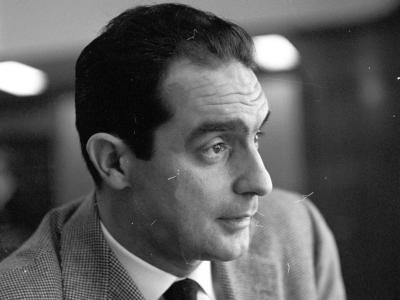 Italo Calvino (immagine tratta da Wikipedia, realizzata a Oslo il 7 aprile 1961 da Johan Brun