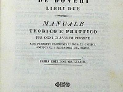 Codice d’Etonomia Publica ossia Codice Universale de’ doveri Codice d’Etonomia Publica ossia Codice Universale de’ doveri