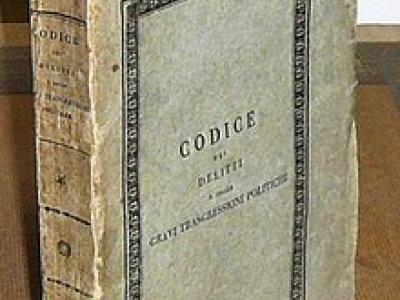 Codice dei delitti e delle gravi trasgressioni politiche Codice dei delitti e delle gravi trasgressioni politiche