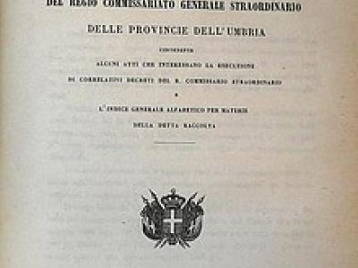 Atti Ufficiali pubblicati dal Marchese G.N. Pepoli...per l’Umbria Atti Ufficiali pubblicati dal Marchese G.N. Pepoli...per l’Umbria