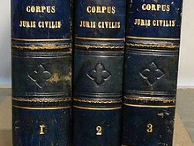 La celebre ediderunt Fratres Kriegeli del Corpus Iuris Civili