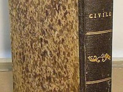 Progetto del Codice Civile del Regno d’Italia (1865) Progetto del Codice Civile del Regno d’Italia (1865)