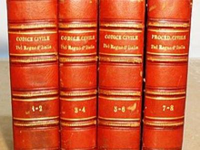 Prima Raccolta dei Lavori Preparatori del Codice Civile